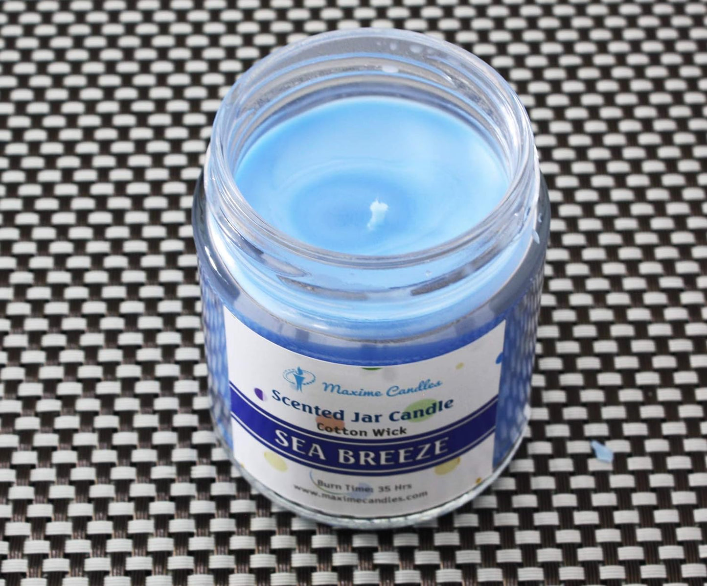Seabreeze Fragranced Glass Jar Scented Candle