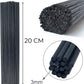 100PCS Reed Diffuser Sticks, 8 Inch Black Fiber Sticks