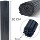 50PCS Reed Diffuser Sticks, 8 Inch Black Fiber Sticks