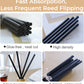 50PCS Reed Diffuser Sticks, 8 Inch Black Fiber Sticks