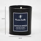 Jamaican Breeze Fragranced Soy Wax Black Glass Jar Scented Candle