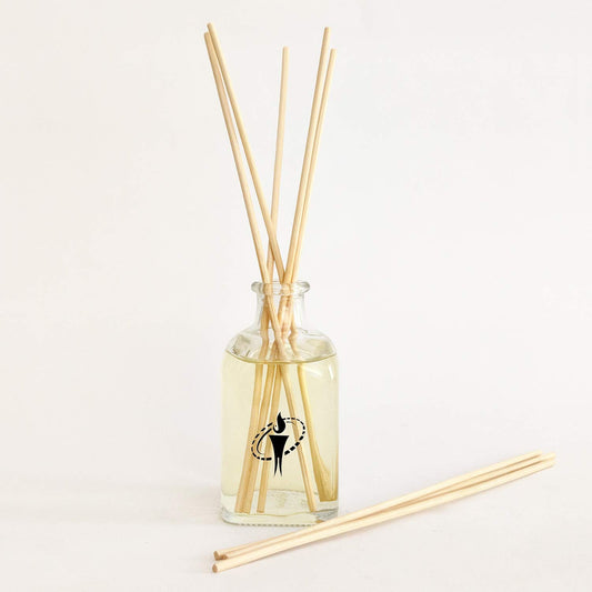 Glass Bottle Reed Diffuser with Jasmine Aroma Oil - GR2