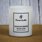 Jamaican Breeze Fragranced Soy Wax White Glass Jar Scented Candle