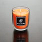 Jasmine Fragranced U Shaped Glass Jar Scented Candle