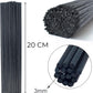 25PCS Reed Diffuser Sticks, 8 Inch Black Fiber Sticks