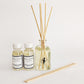 Glass Bottle Reed Diffuser with LemonGrass Aroma Oil - GR2