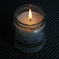 Sandalwood Fragranced Glass Jar Scented Candle